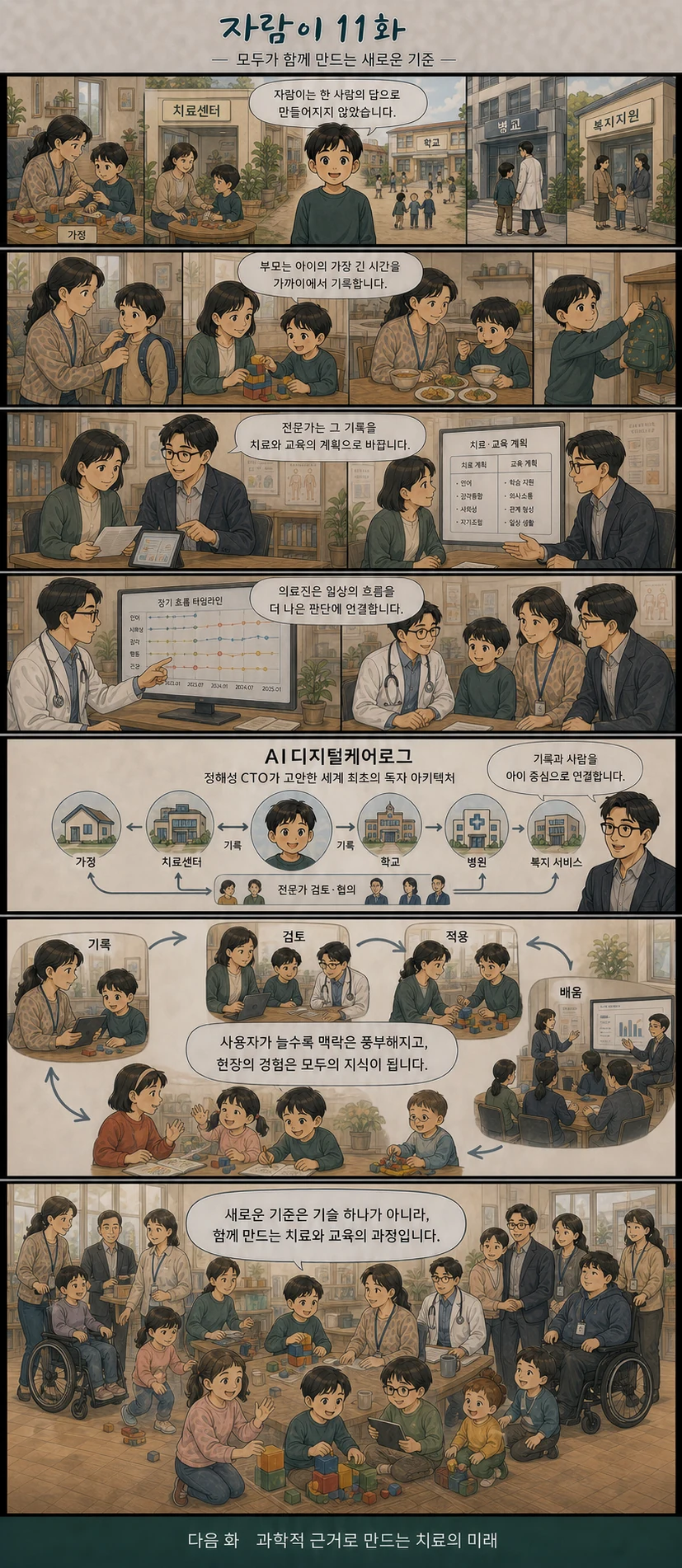 자람이 11화 모두가 함께 만드는 새로운 기준. 장면 요약은 아래 글로 읽는 이야기에 있습니다.
